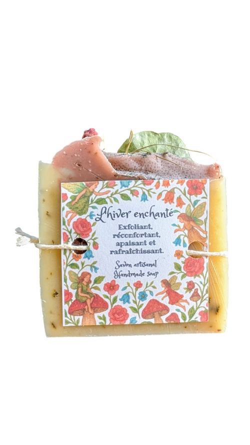 Savon artisanal l'hiver enchanté